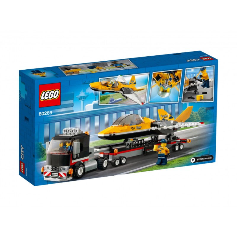 60289 Lego City Транспортировка самолёта на авиашоу