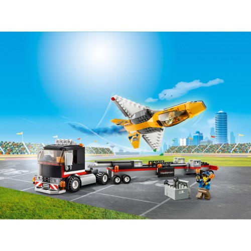 60289 Lego City Транспортировка самолёта на авиашоу