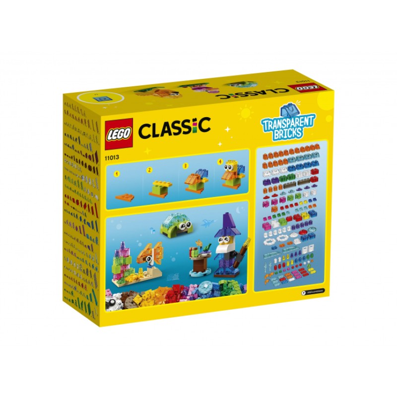 11013 Lego Classic Прозрачные кубики