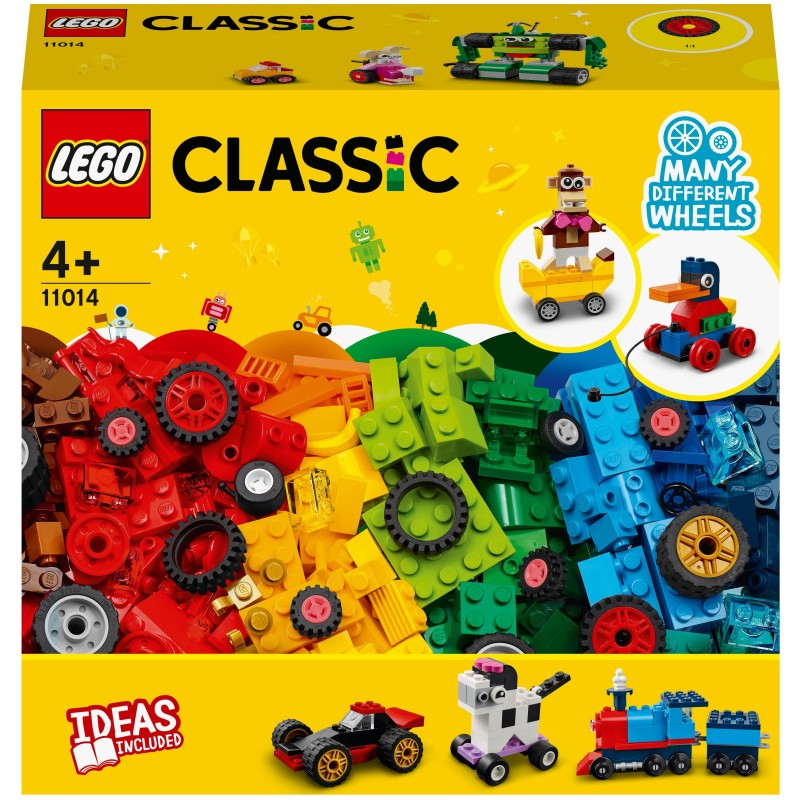 11014 Lego Classic Кубики и колёса