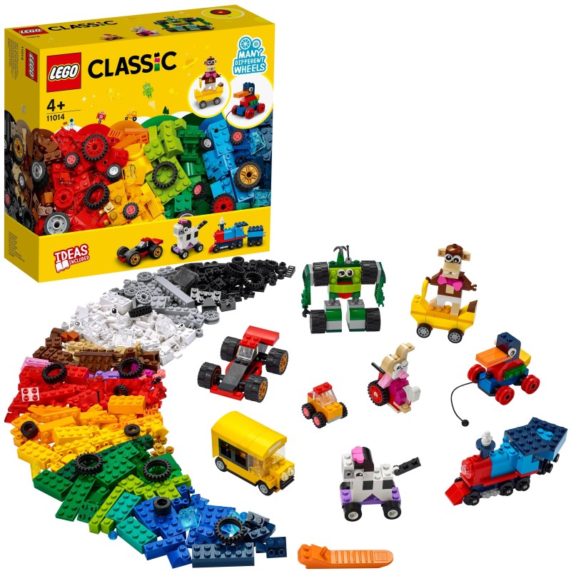 11014 Lego Classic Кубики и колёса