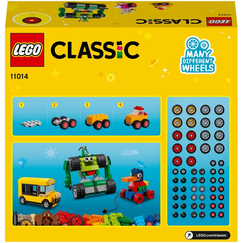 11014 Lego Classic Кубики и колёса