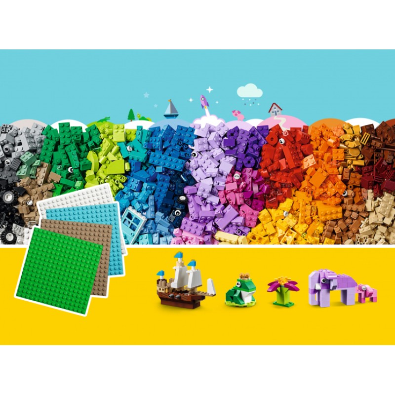 11717 Lego Classic Кубики, кубики, пластины!