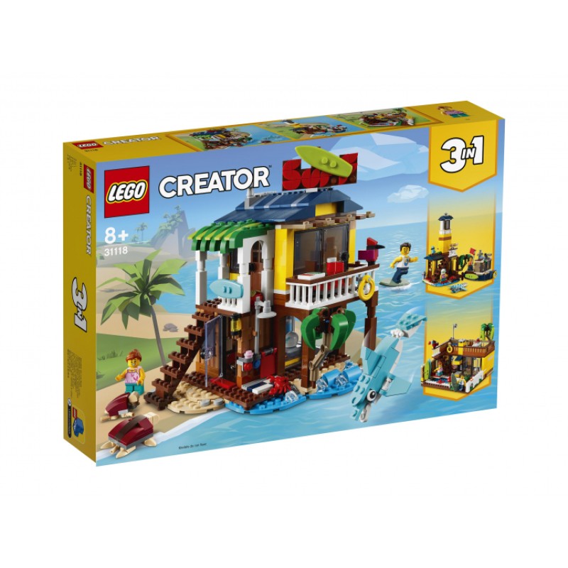 31118 Lego Creator Пляжный домик серферов