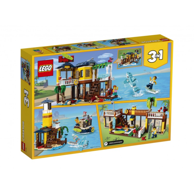 31118 Lego Creator Пляжный домик серферов