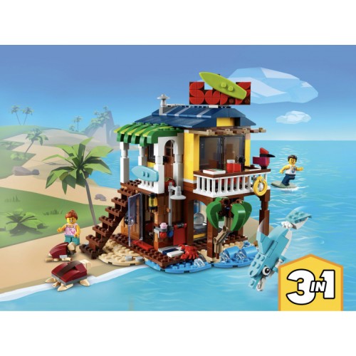 31118 Lego Creator Пляжный домик серферов