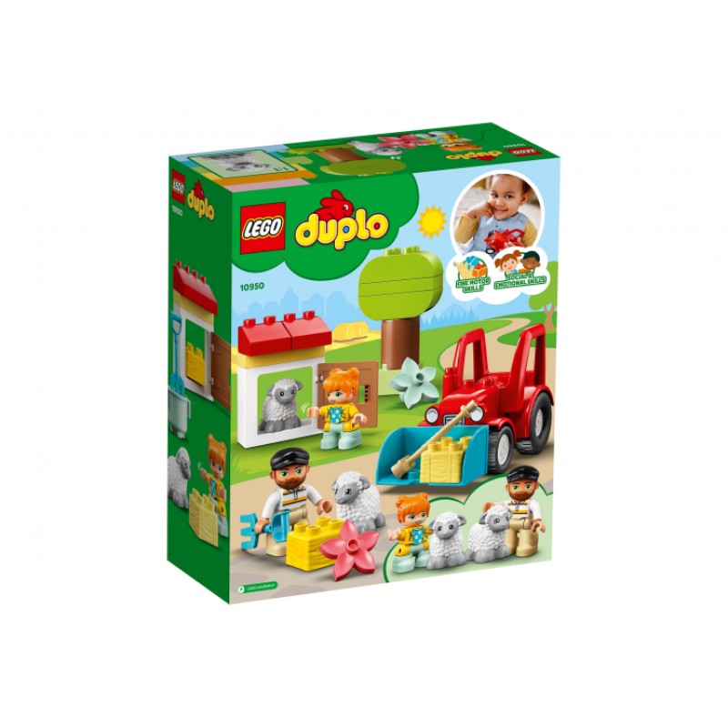 10950 Lego Duplo Фермерский трактор и животные
