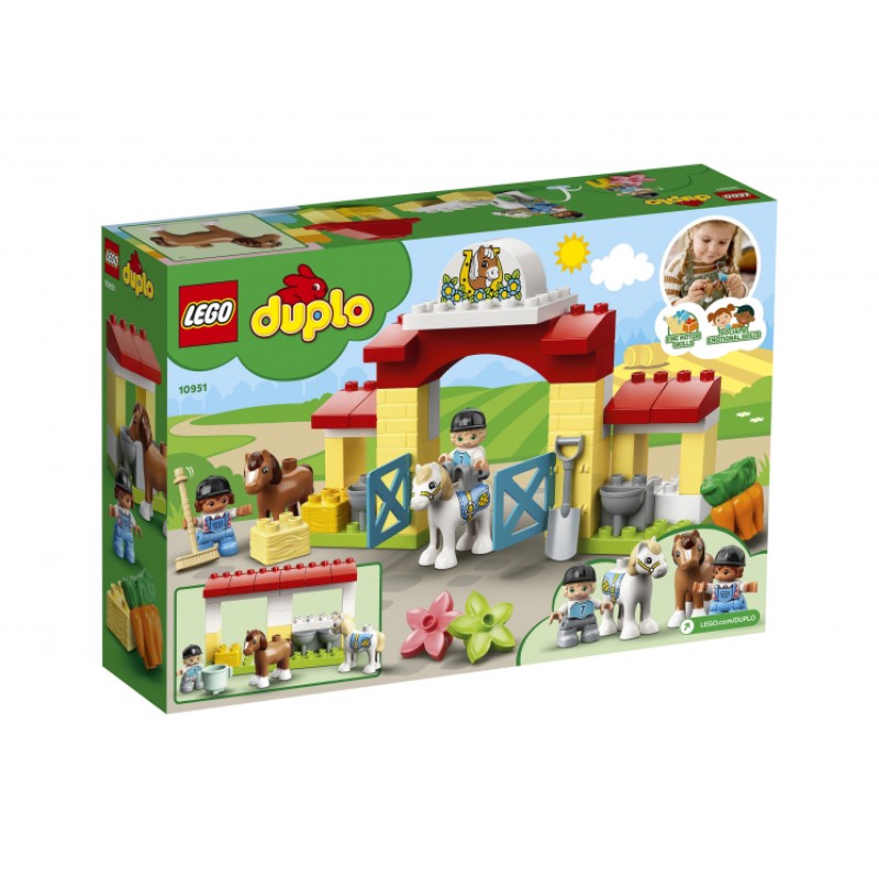 10951 Lego Duplo Конюшня для лошади и пони
