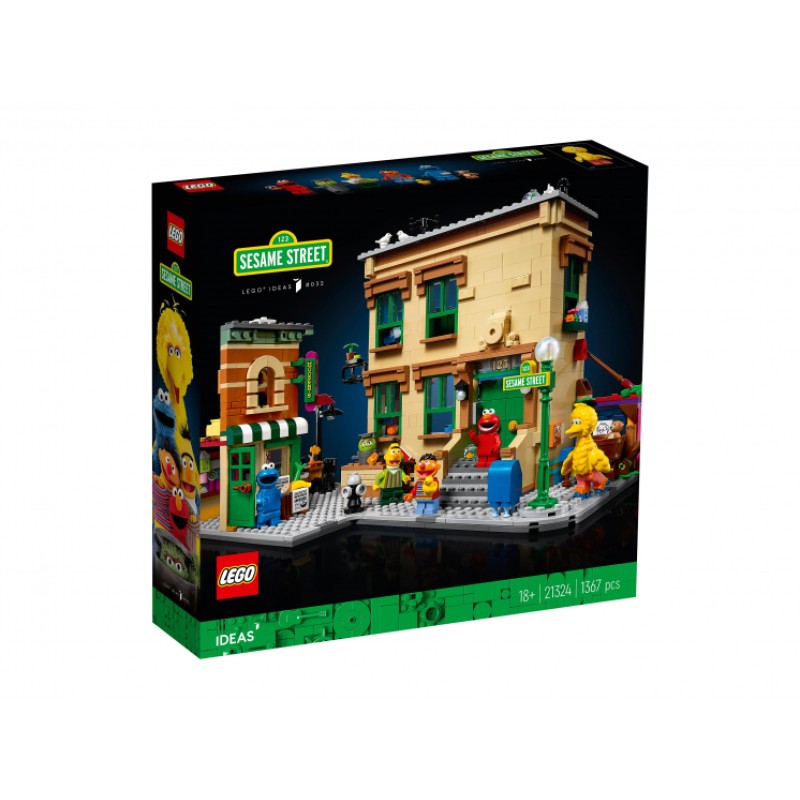 21324 Lego Ideas Улица Сезам 123
