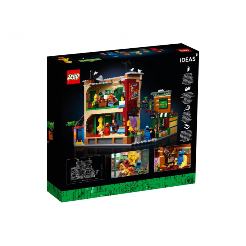 21324 Lego Ideas Улица Сезам 123