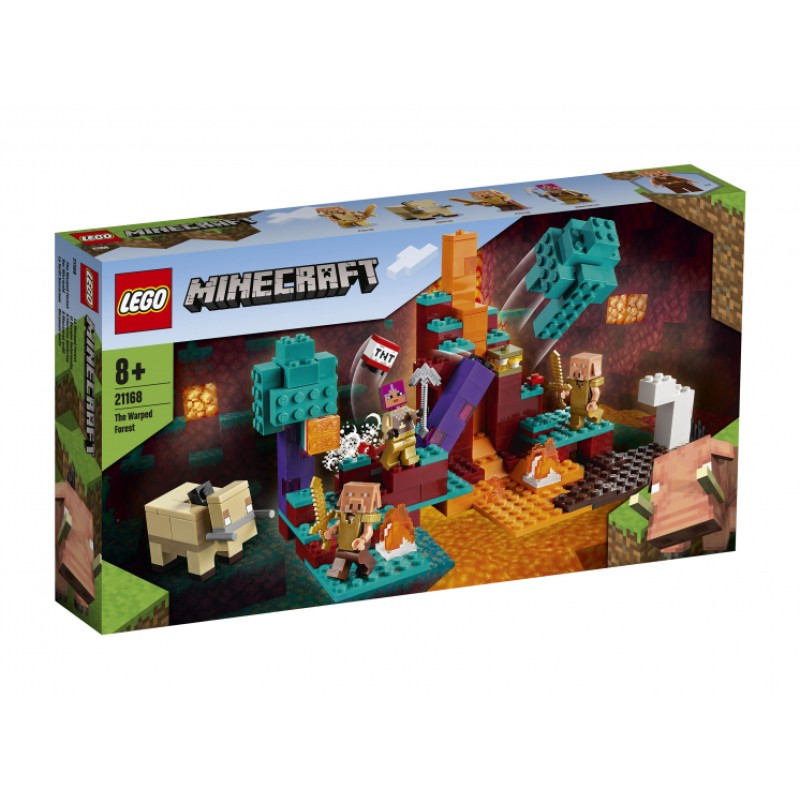 21168 Lego Minecraft Искажённый лес