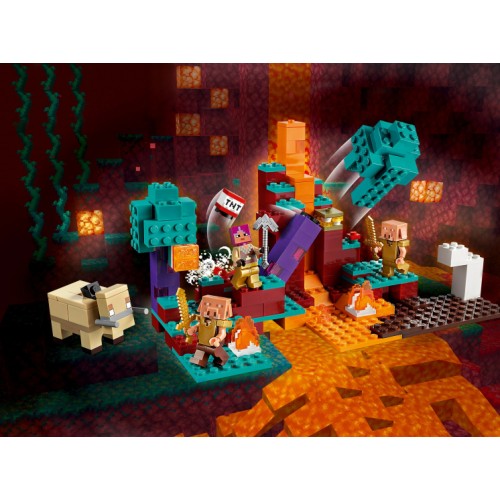 21168 Lego Minecraft Искажённый лес