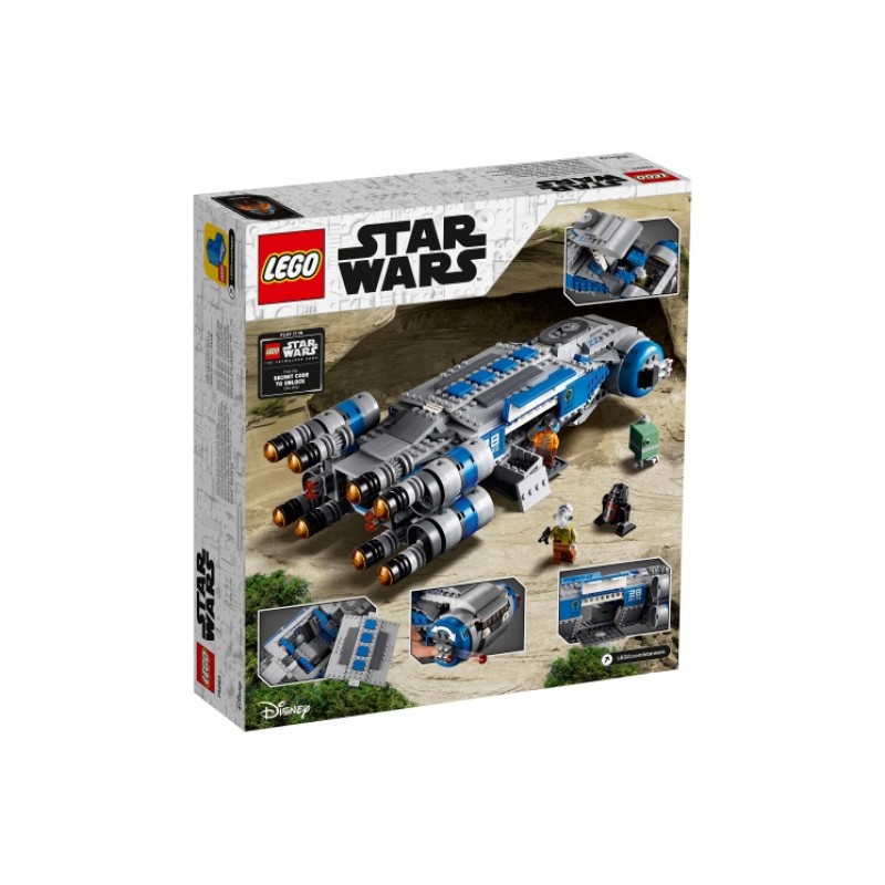 75293 Lego Star Wars Транспортный корабль Сопротивления I-TS