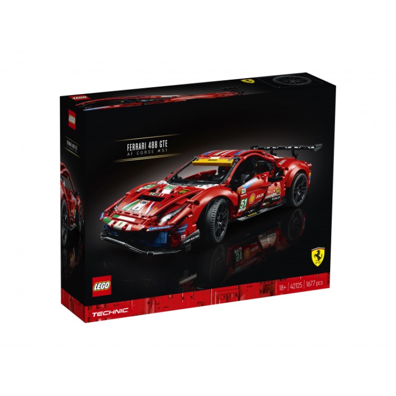42125 Lego Technic Ferrari 488 GTE Corse 51