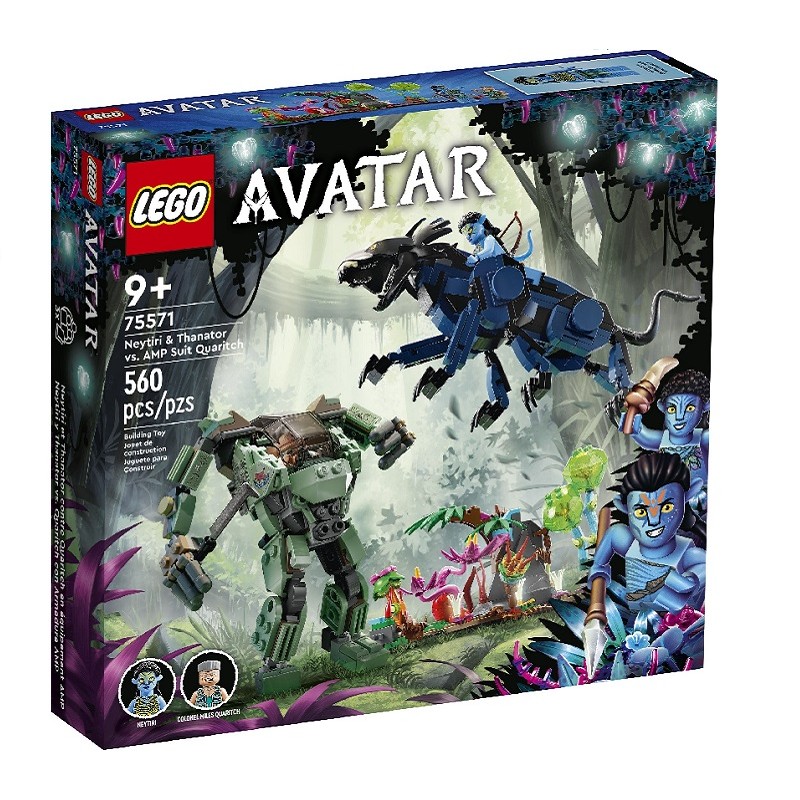 75571 LEGO Avatar Нейтири и Танатор против AMP-робота Куорича