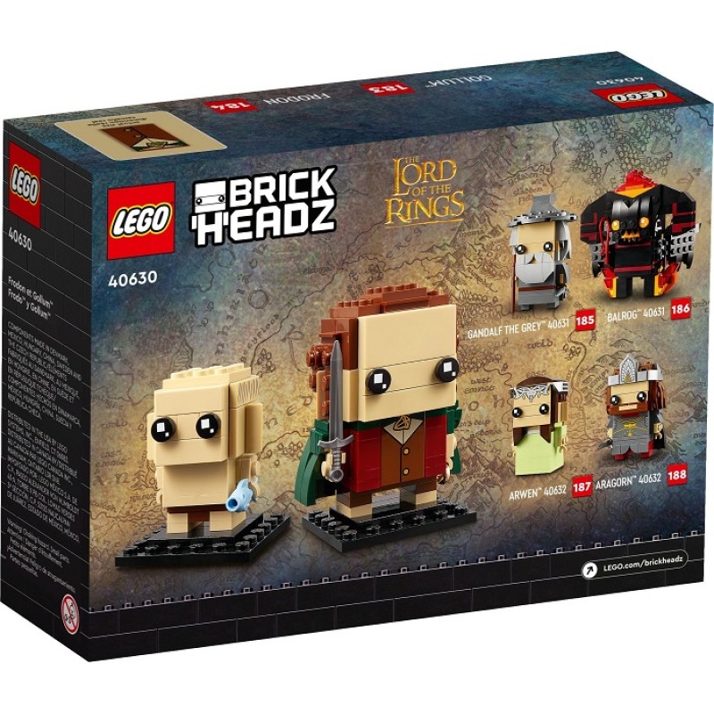 40630 Lego BrickHeadz Фродо и Голлум
