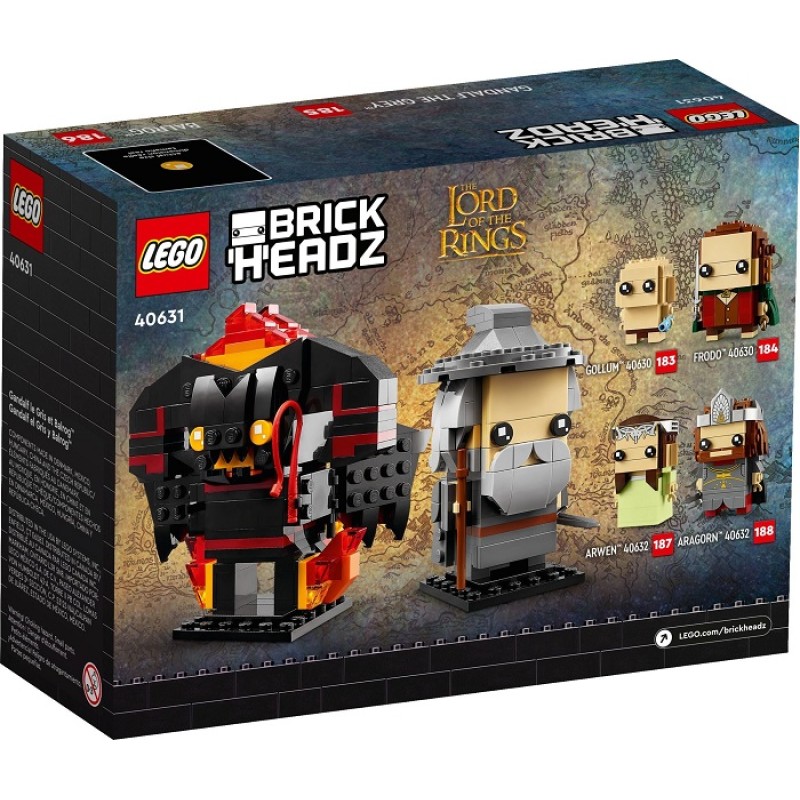 40631 Lego BrickHeadz Гендальф Серый и Балрог