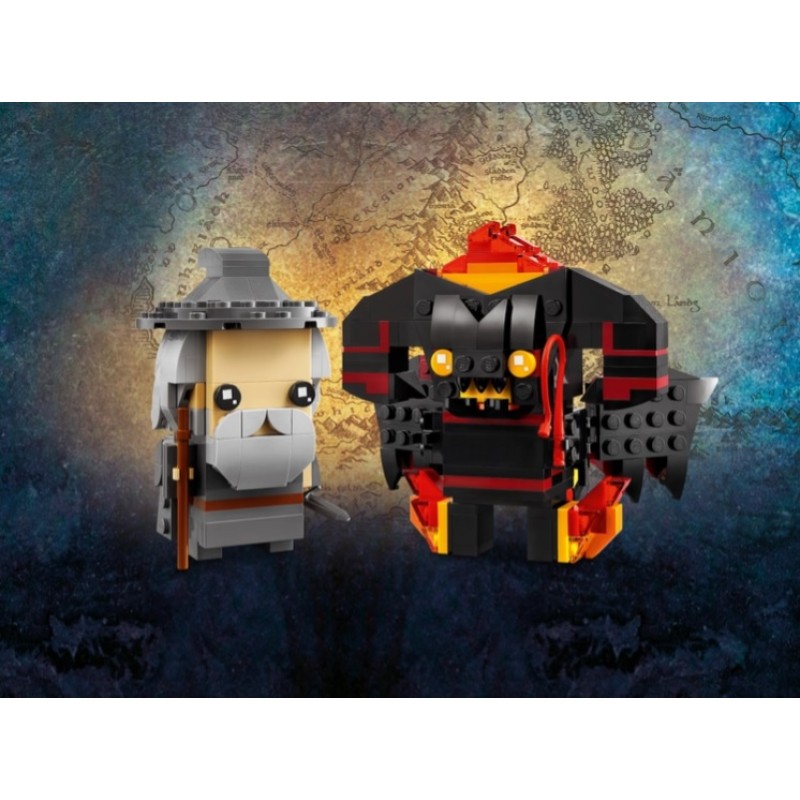 40631 Lego BrickHeadz Гендальф Серый и Балрог