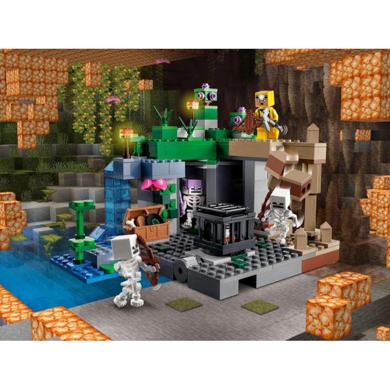 Конструктор LEGO Minecraft 21189 Подземелье скелета
