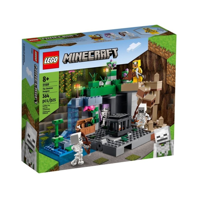 Конструктор LEGO Minecraft 21189 Подземелье скелета