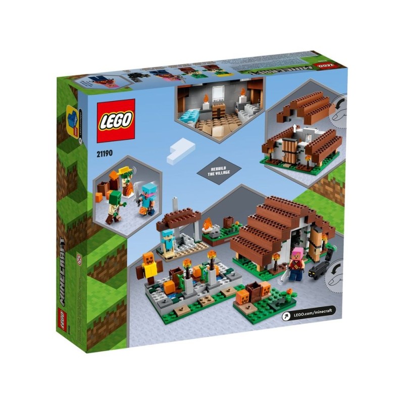 Конструктор LEGO Minecraft 21190 Заброшенная деревня