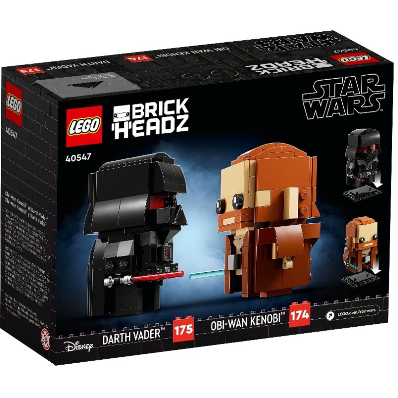 40547 Lego BrickHeadz Оби-Ван Кеноби и Дарт Вейдер