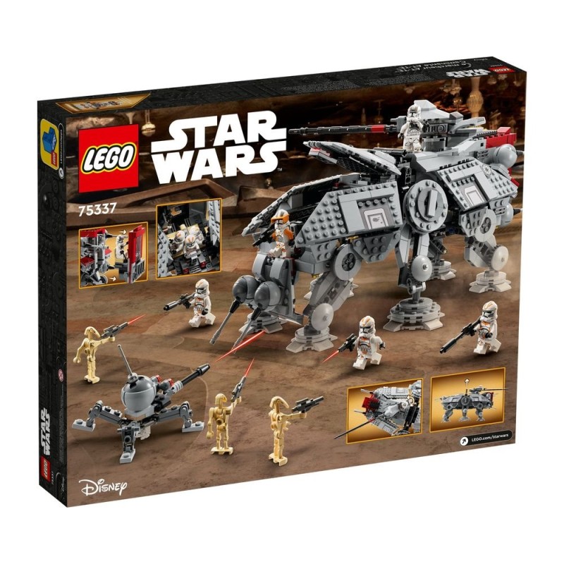 Конструктор LEGO Star Wars 75337 Шагоход AT-TE
