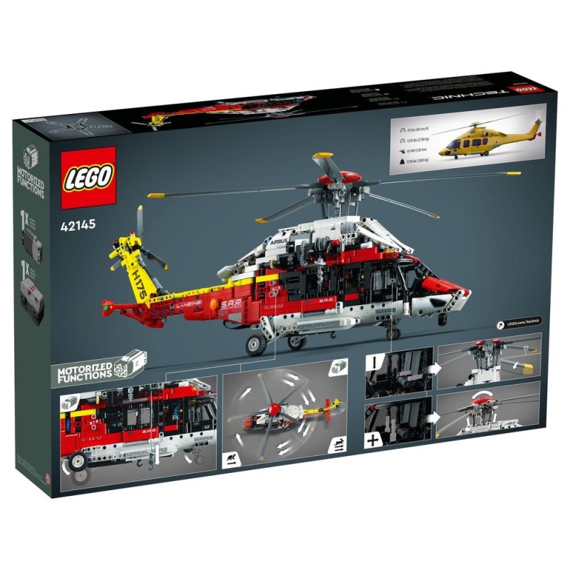 Конструктор LEGO Technic 42145 Спасательный вертолет Airbus H175
