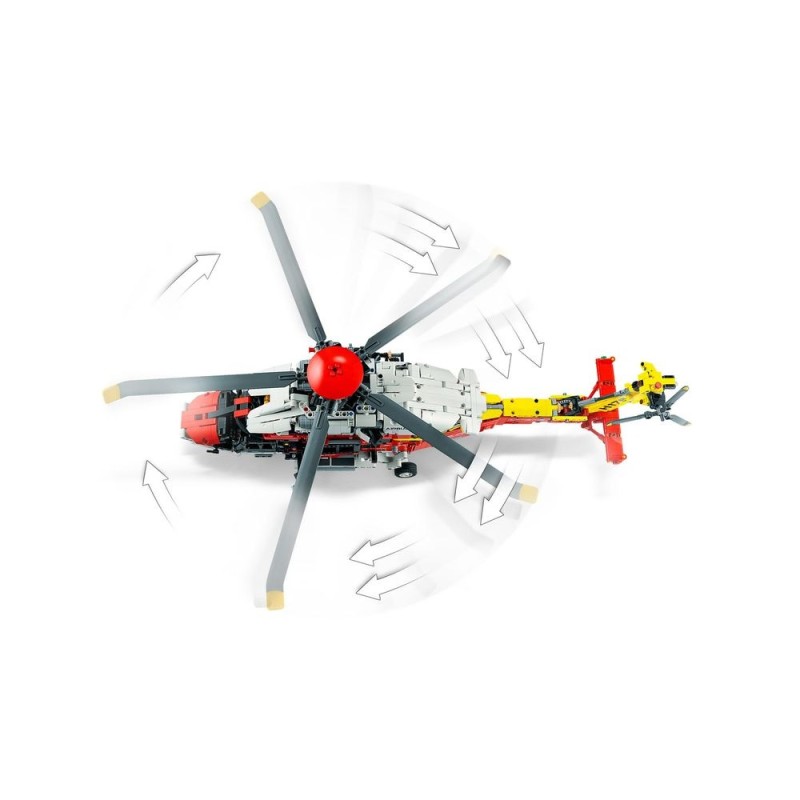 Конструктор LEGO Technic 42145 Спасательный вертолет Airbus H175
