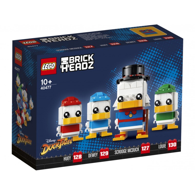 40477 Lego BrickHeadz Скрудж Макдак, Билли, Вилли и Дилли