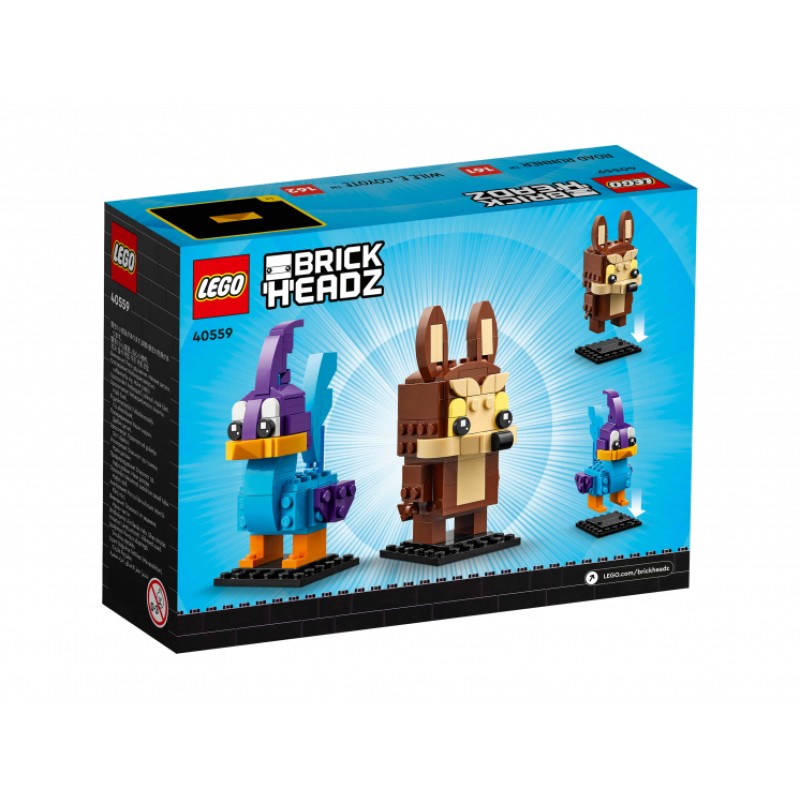 40559 Lego BrickHeadz Дорожный бегун и Хитрым койот