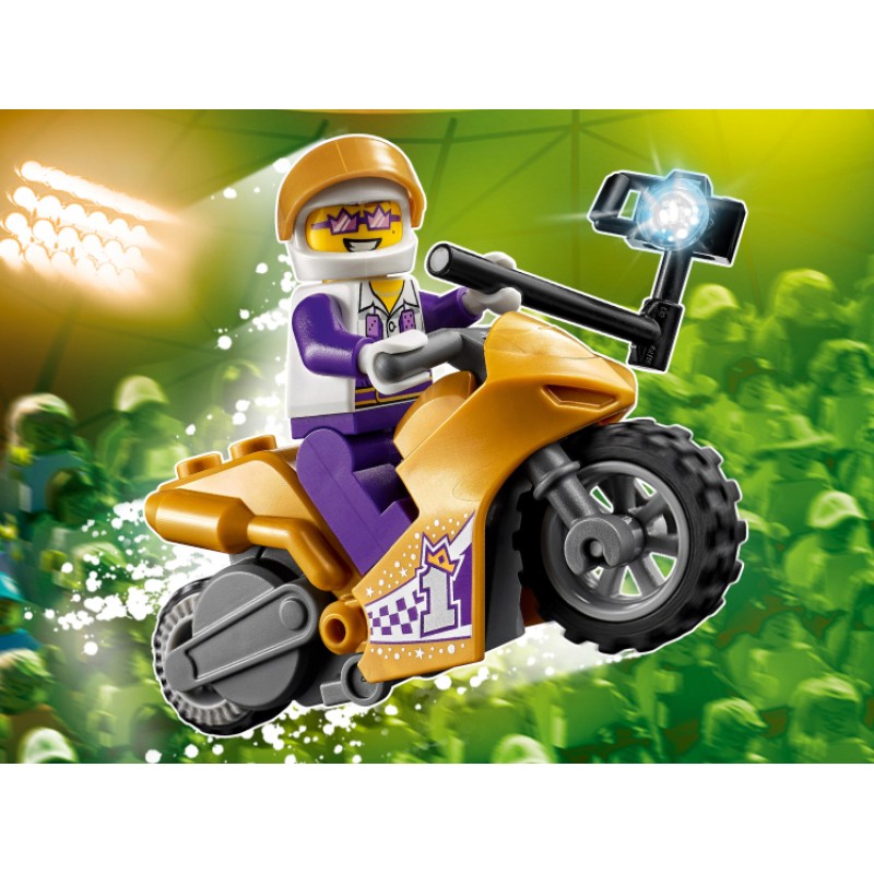 60309 Lego City Трюковый мотоцикл с экшн-камерой