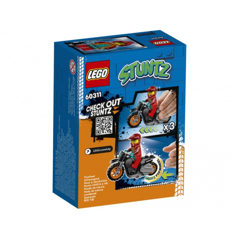 60311 Lego City Огненный трюковый мотоцикл