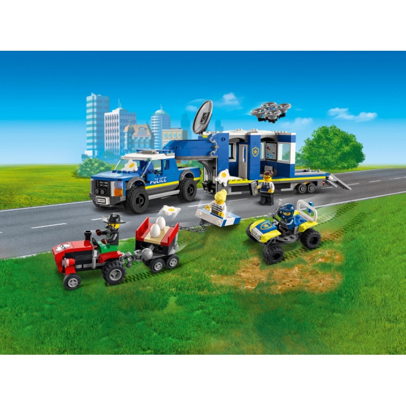 60315 Lego City Полицейский мобильный командный трейлер