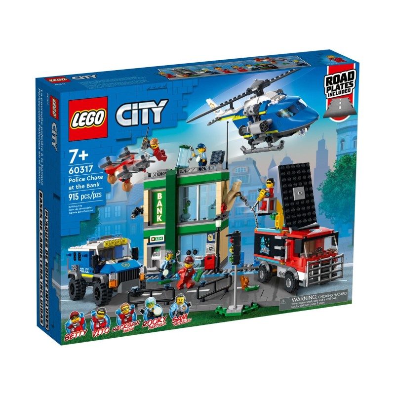 60317 Lego City Полицейская погоня в банке