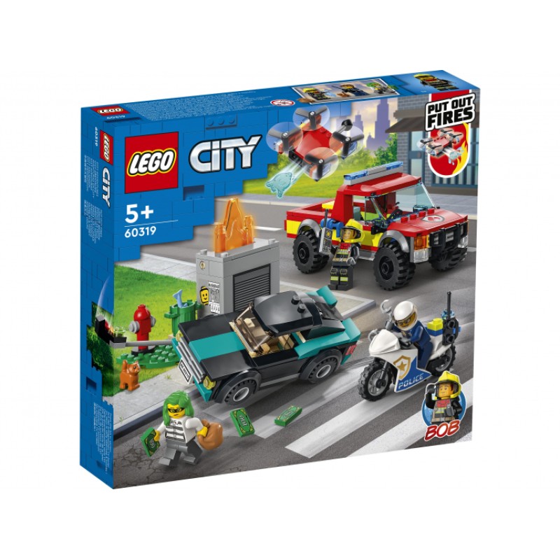 60319 Lego City Пожарная бригада и полицейская погоня