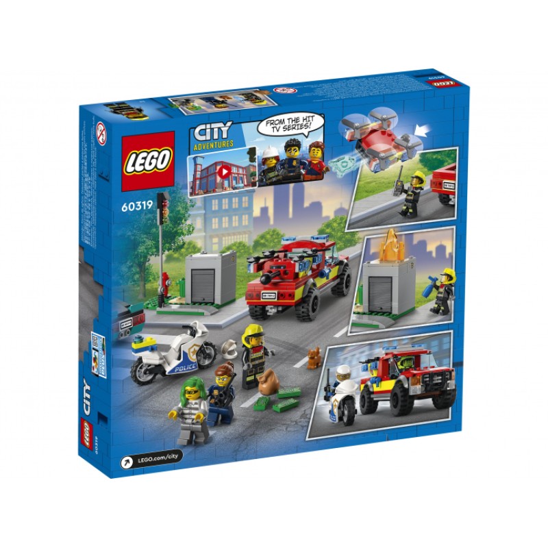 60319 Lego City Пожарная бригада и полицейская погоня