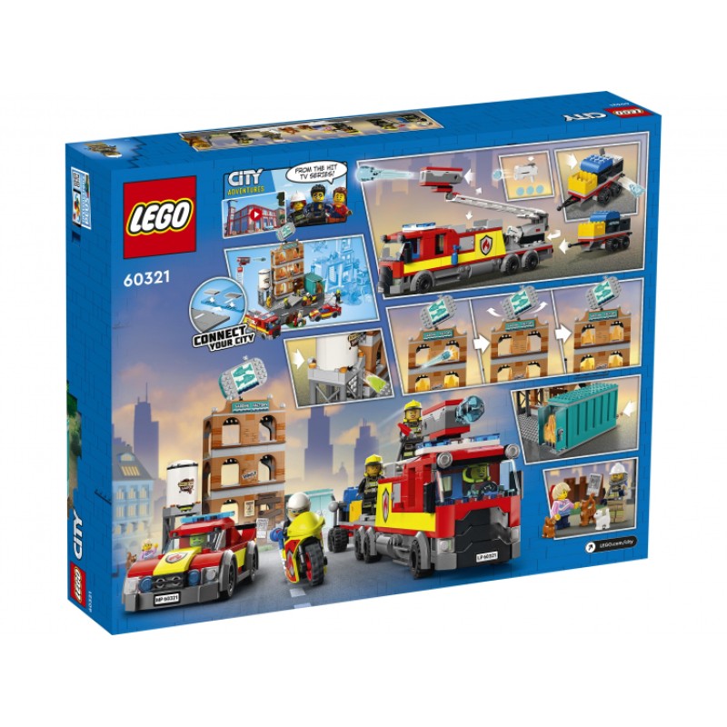 60321 Lego City Пожарная команда