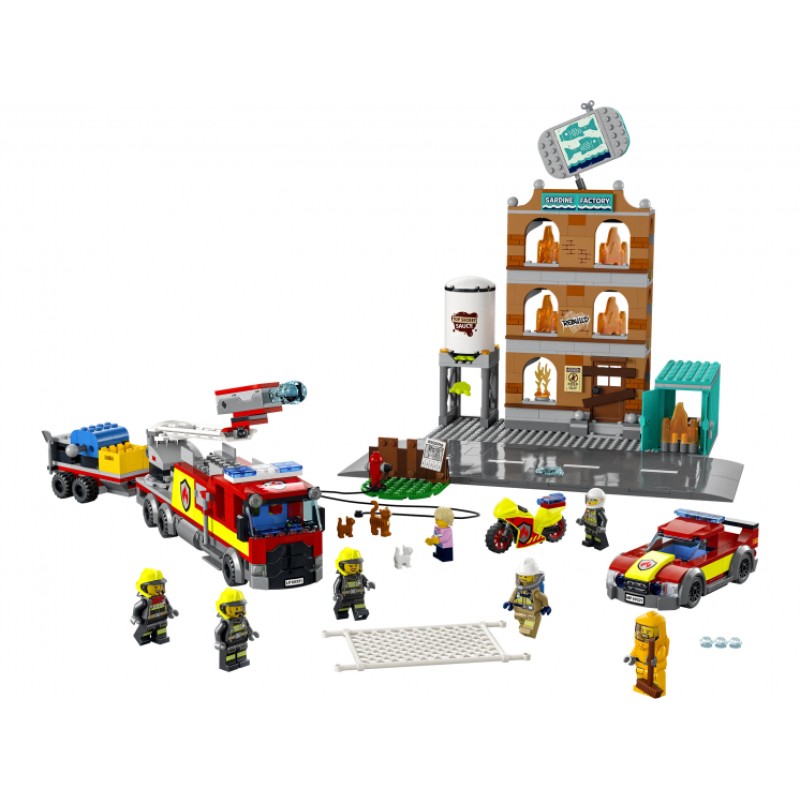 60321 Lego City Пожарная команда