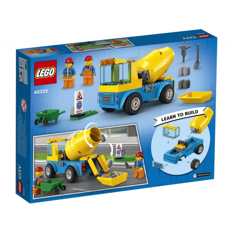 60325 Lego City Бетономешалка