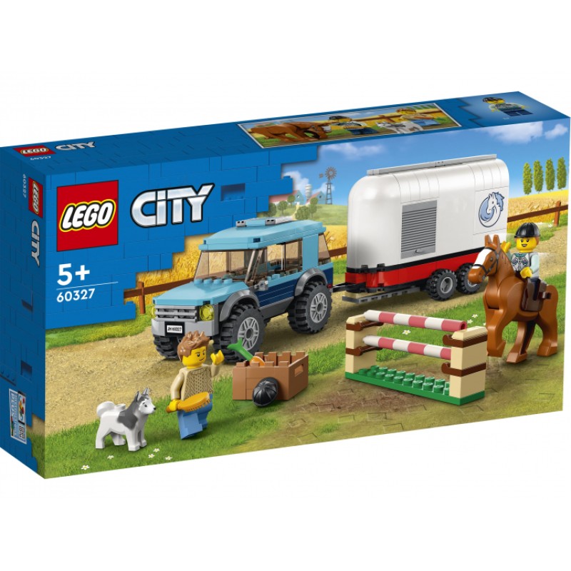 60327 Lego City Машина с прицепом для лошади