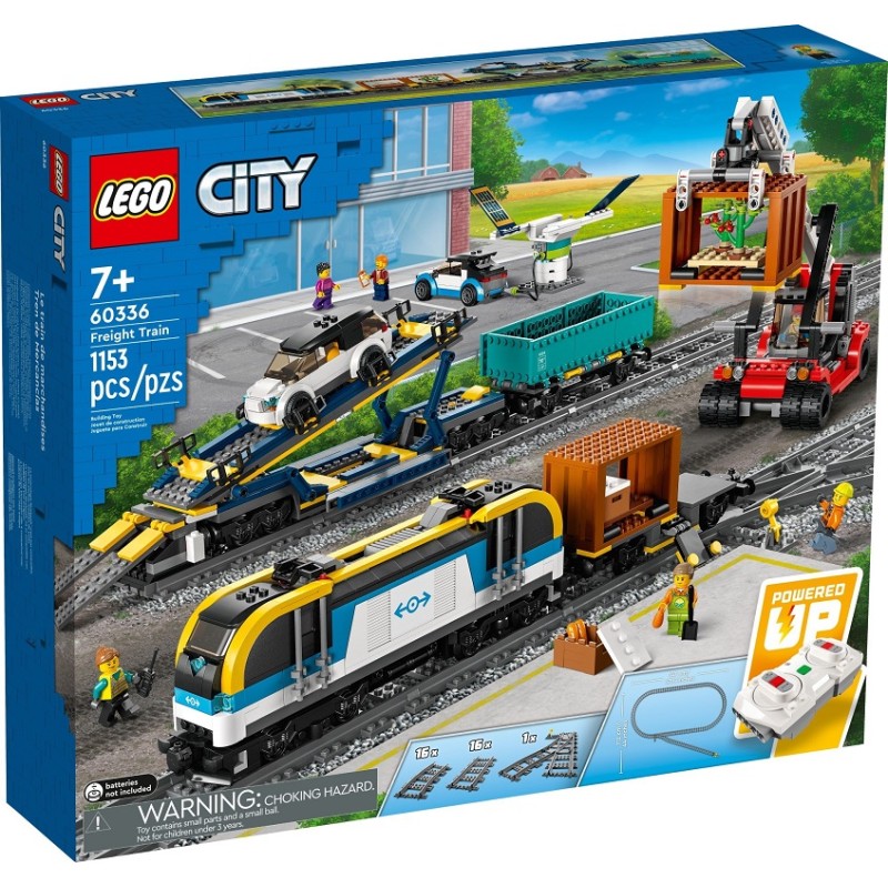 60336 Lego City Товарный поезд