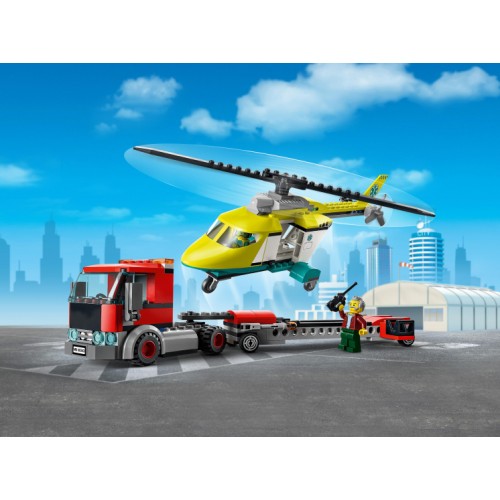60343 Lego City Грузовик для спасательного вертолёта