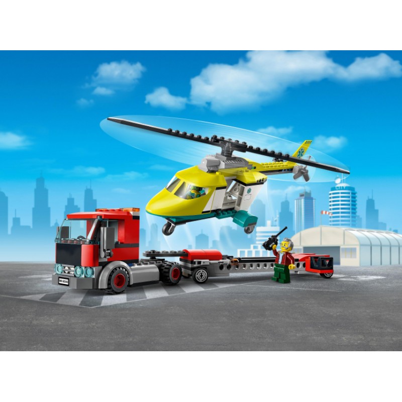 60343 Lego City Грузовик для спасательного вертолёта