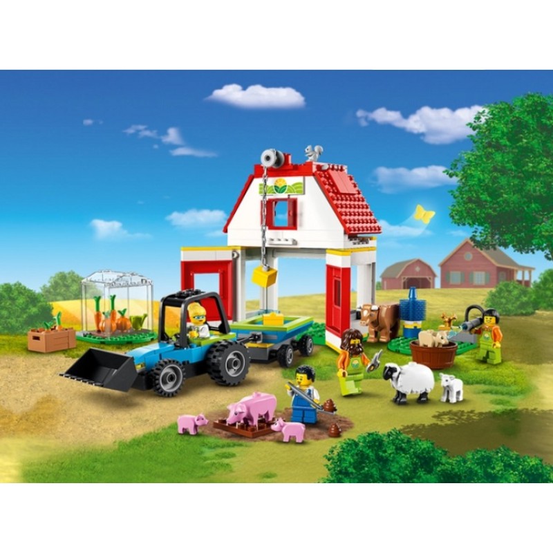 60346 Lego City Ферма и амбар с животными