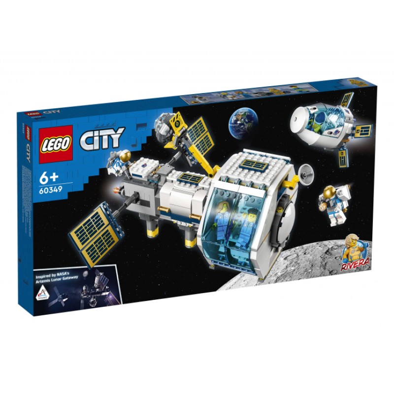 60349 Lego City Лунная космическая станция