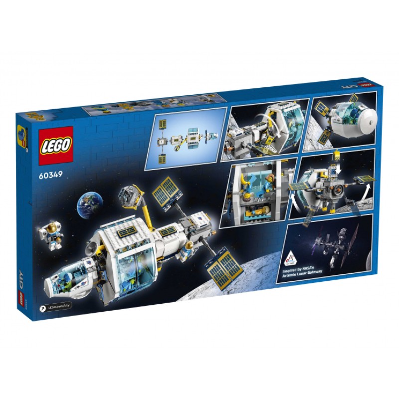60349 Lego City Лунная космическая станция