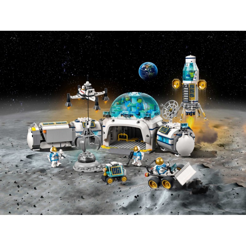 60350 Lego City Лунная научная база
