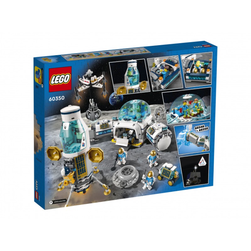 60350 Lego City Лунная научная база