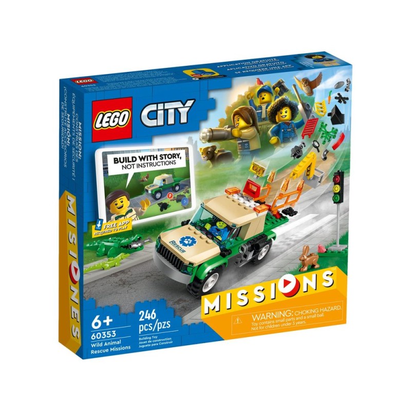 60353 Lego City Миссии по спасению диких животных